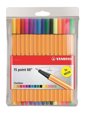 Caneta Stabilo Point 8815-1 C/15